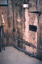 Old gaol (jail) door of Winchester